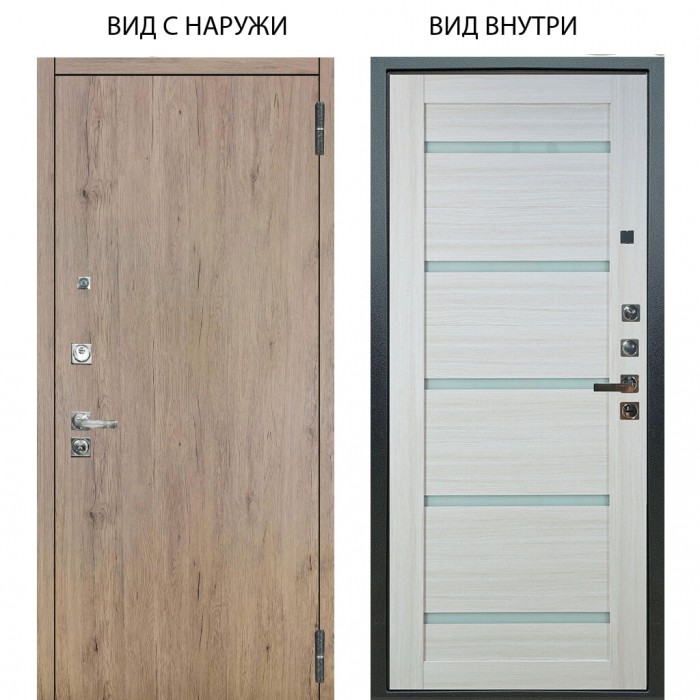 Люкс про 3К / Элегант Рустик соломенный / Александра Белая лиственница