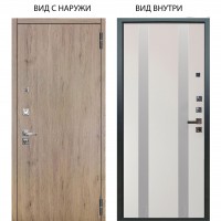 Люкс про 3К / Элегант Рустик соломенный / Дуэт Белое дерево вставки Изабель