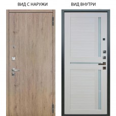 Люкс про 3К / Элегант Рустик соломенный / Мирра Белая лиственница