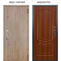 Люкс про 3К / Элегант Рустик соломенный / Мишель Дуб рустикальный