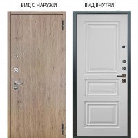 Люкс про 3К / Элегант Рустик соломенный / Скиф Софт милк