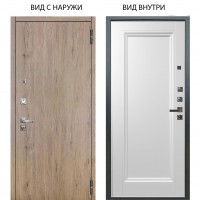 Люкс про 3К / Элегант Рустик соломенный / Анастасия 1 Белый снег