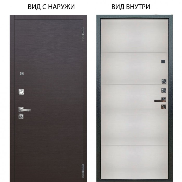 Люкс про 3К / Элегант Венге горизонт / Агат Вельвет белый горизонт