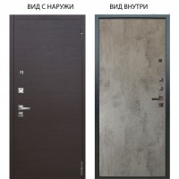 Люкс про 3К / Элегант Венге горизонт / Агат Светлый бетон