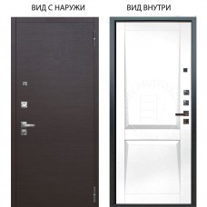 Люкс про 3К / Элегант Венге горизонт / Ариана Белая эмаль