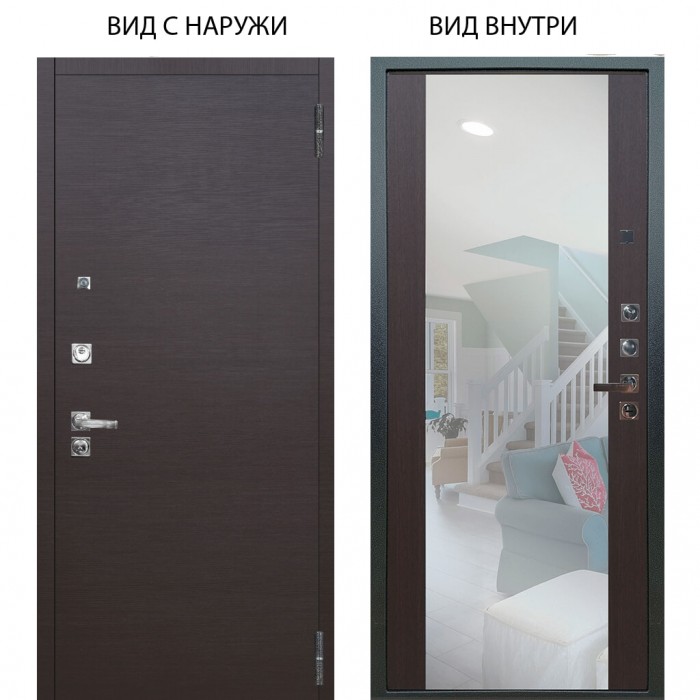 Люкс про 3К / Элегант Венге горизонт / Вояж Венге