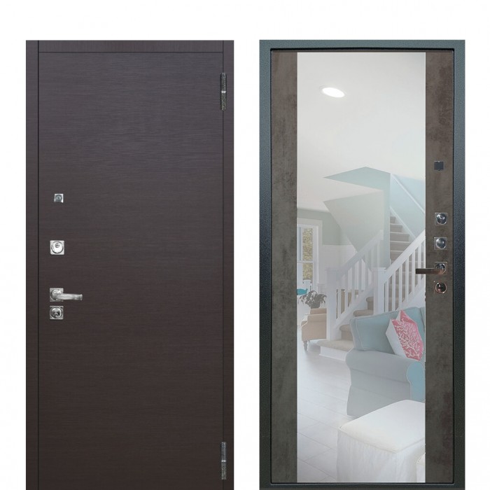 Люкс про 3К / Элегант Венге горизонт / Вояж Светлый бетон