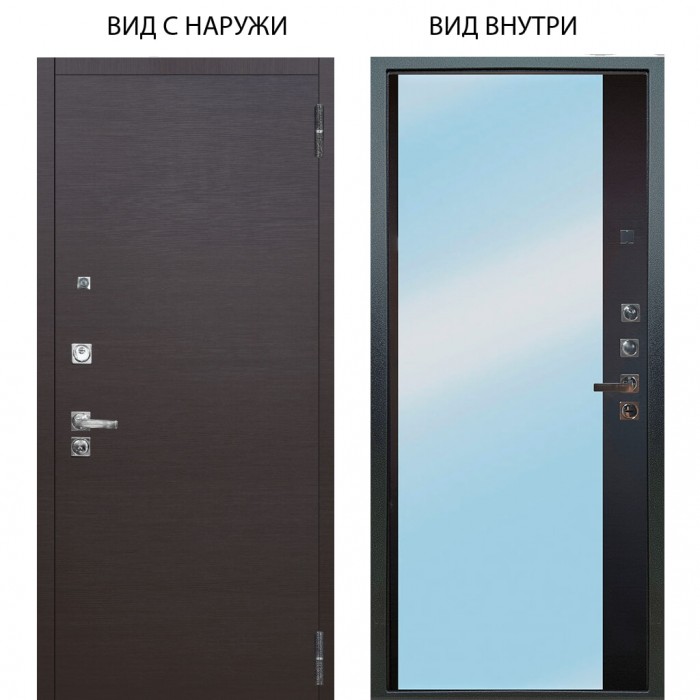 Люкс про 3К / Элегант Венге горизонт / Магнум Черный софт