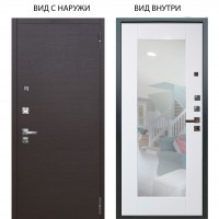 Люкс про 3К / Элегант Венге горизонт / Милли Роял вуд белый