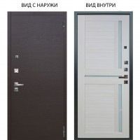 Люкс про 3К / Элегант Венге горизонт / Мирра Белая лиственница