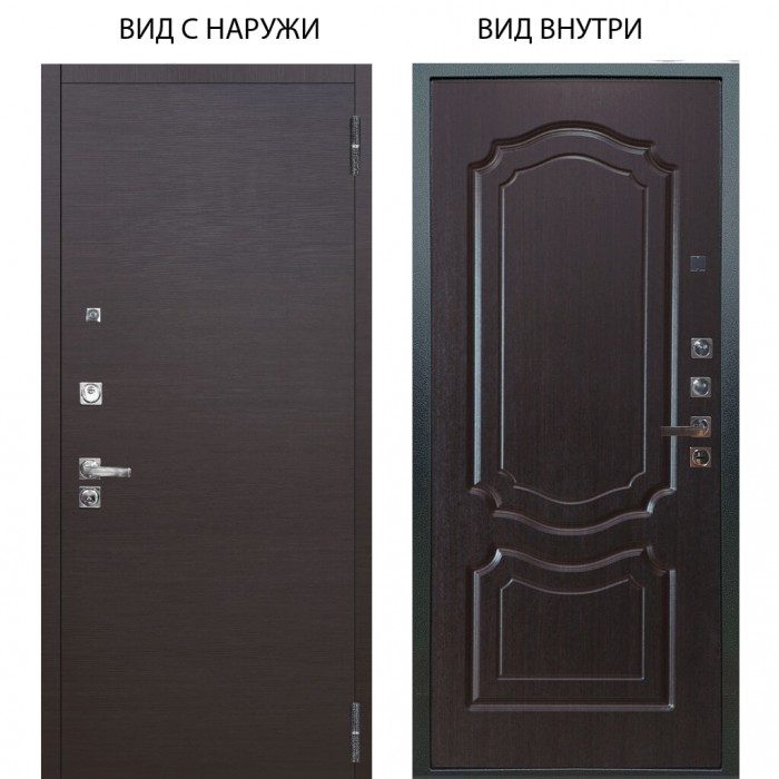 Люкс про 3К / Элегант Венге горизонт / Мишель Венге