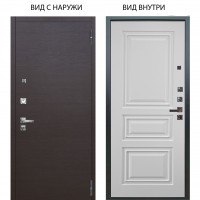Люкс про 3К / Элегант Венге горизонт / Скиф Софт милк
