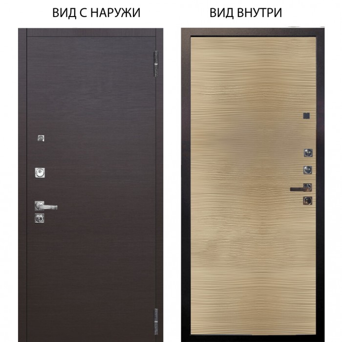 Люкс про 3К / Элегант Венге горизонт / Элегант Дорс светлый горизонт