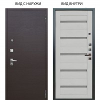 Люкс про 3К / Элегант Венге горизонт / Александра Серый винил