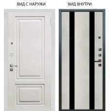 Люкс про 3К / Элион МВР белый / Дуэт Белое дерево вставки Кензо