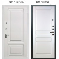 Люкс про 3К / Элион МВР белый / Каролина Белая эмаль