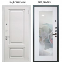 Люкс про 3К / Элион МВР белый / Милли Роял вуд белый