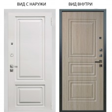 Люкс про 3К / Элион МВР белый / Скиф Дуб филадельфия крем