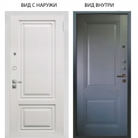 Люкс про 3К / Элион МВР белый / Соло Антрацит