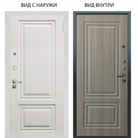 Люкс про 3К / Элион МВР белый / Элион Дуб филадельфия крем