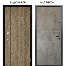 Люкс про 3К / Гейджи Орех мраморный / Агат Светлый бетон