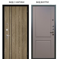 Люкс про 3К / Гейджи Орех мраморный / Ариана Серая эмаль