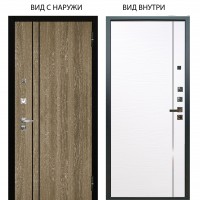 Люкс про 3К / Гейджи Орех мраморный / Гауда Роял вуд белый