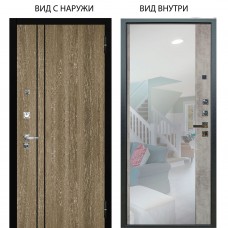Люкс про 3К / Гейджи Орех мраморный / Магнум Светлый бетон