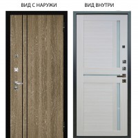 Люкс про 3К / Гейджи Орех мраморный / Мирра Белая лиственница