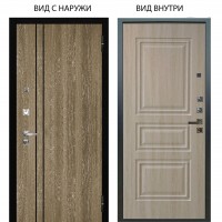 Люкс про 3К / Гейджи Орех мраморный / Скиф Дуб филадельфия крем