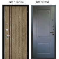 Люкс про 3К / Гейджи Орех мраморный / Соло Антрацит