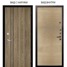 Люкс про 3К / Гейджи Орех мраморный / Элегант Дорс светлый горизонт
