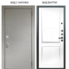 Люкс про 3К / Корсо Силк флай / Ариана Белая эмаль