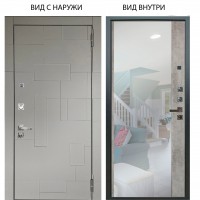 Люкс про 3К / Корсо Силк флай / Магнум Светлый бетон