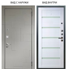 Люкс про 3К / Корсо Силк флай / Александра Белый глянец