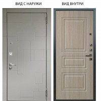 Люкс про 3К / Корсо Силк флай / Скиф Дуб филадельфия крем