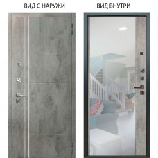 Люкс про 3К / Лофт Темный бетон / Магнум Светлый бетон