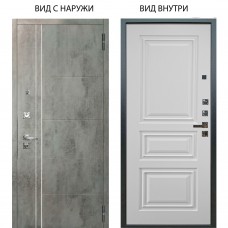 Люкс про 3К / Лофт Темный бетон / Скиф Софт милк