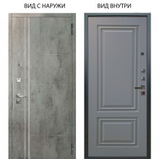 Люкс про 3К / Лофт Темный бетон / Элион Силк маус