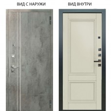 Люкс про 3К / Лофт Темный бетон / Анастасия 2 Ваниль винил