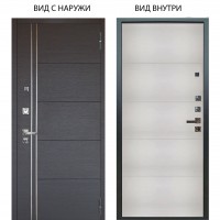 Люкс про 3К / Лофт Венге горизонт / Агат Вельвет белый горизонт