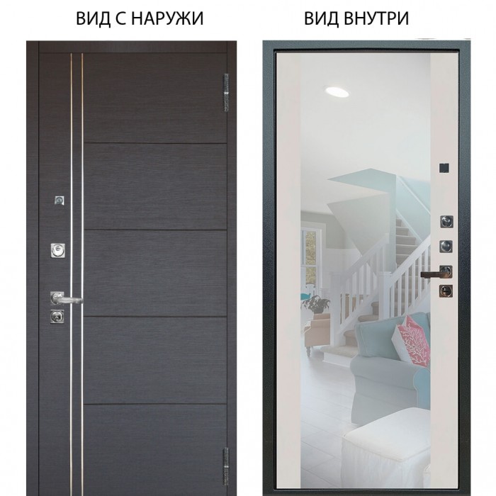 Люкс про 3К / Лофт Венге горизонт / Вояж Белое дерево