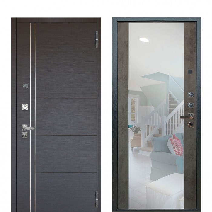 Люкс про 3К / Лофт Венге горизонт / Вояж Светлый бетон