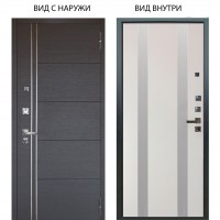 Люкс про 3К / Лофт Венге горизонт / Дуэт Белое дерево вставки Изабель