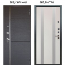 Люкс про 3К / Лофт Венге горизонт / Дуэт Белое дерево вставки Изабель