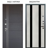 Люкс про 3К / Лофт Венге горизонт / Дуэт Белое дерево вставки Кензо