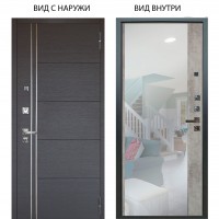 Люкс про 3К / Лофт Венге горизонт / Магнум Светлый бетон