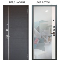 Люкс про 3К / Лофт Венге горизонт / Магнум Софт милк