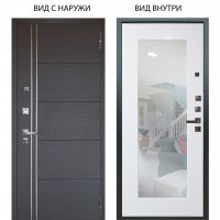 Люкс про 3К / Лофт Венге горизонт / Милли Роял вуд белый