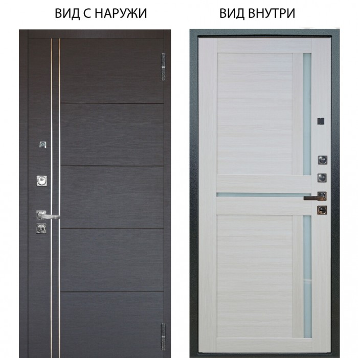 Люкс про 3К / Лофт Венге горизонт / Мирра Белая лиственница